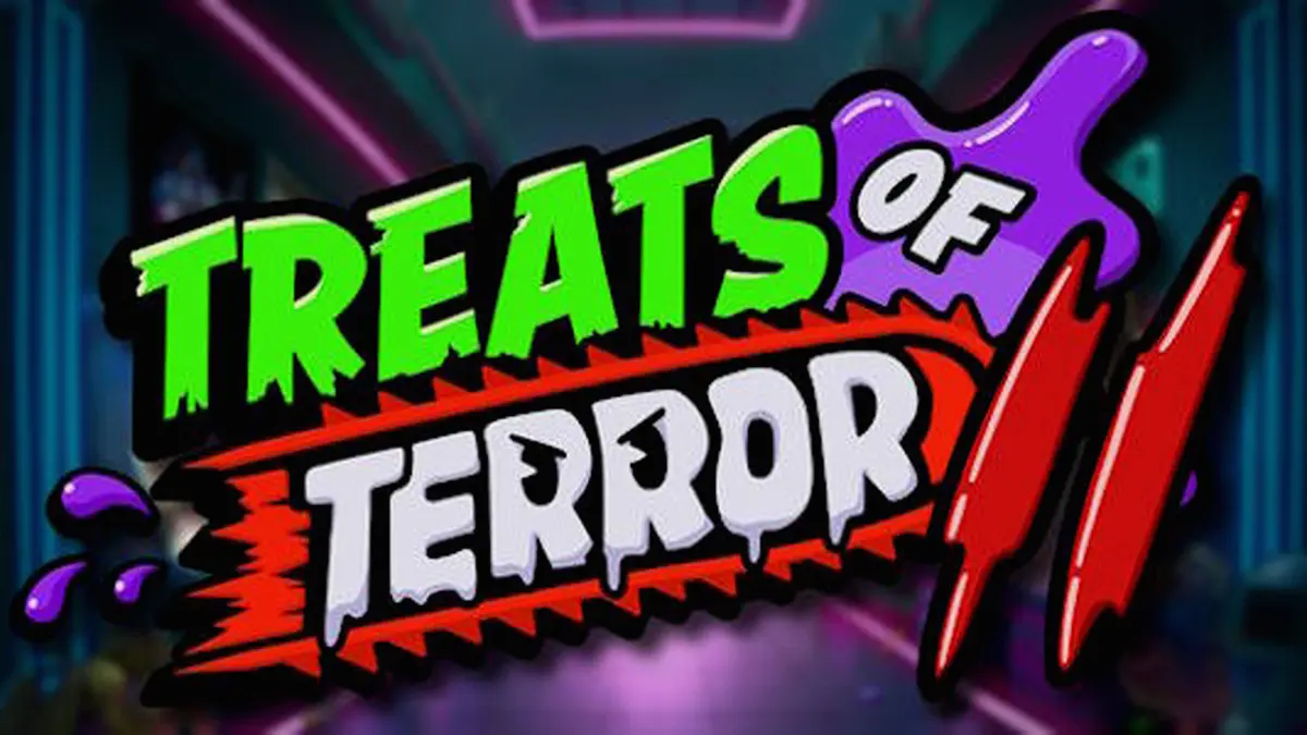Makulay at nakakatakot na tema ng Treats of Terror II slot sa isang mobile device